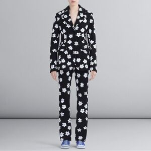 Marni‎ Jacket Daisy Floral Jacquard Blazer Sz M IT 44 US 8